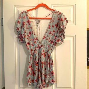 Billabong floral romper